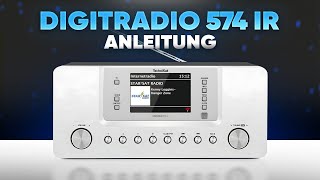 TechniSat Digitradio 574 IR Anleitung Einrichtung und alle Funktionen [upl. by Hallimaj204]