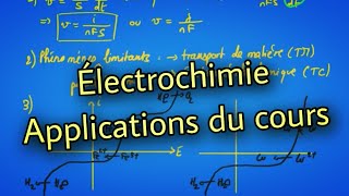 Électrochimie  applications du cours [upl. by Nallac111]