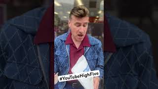 A free Greggs vegan sausage roll youtubehighfive [upl. by Hillie]