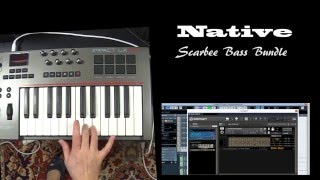 Native Komplete lll Scarbee Bass Bundle review lll black bass [upl. by Sapienza326]