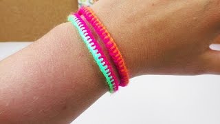 Sommer Armband  Cooles Freundschaftsarmband einfach amp schnell selber machen  DIY Idee  UV aktiv [upl. by Korwin695]