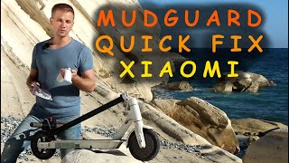 Quick Fix Of The Mudguard Xiaomi Electric Scooter [upl. by Weintrob]