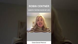 Robin Centner Is A Colon Cancer Previvor [upl. by Lrigybab]