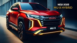 New 2025 Isuzu MUX Hybrid Revealed  A Tough and Economical Hybrid SUV [upl. by Nimar]