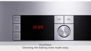 Bosch EcoClean  Cleaning the Oven Made Easy  The Good Guys [upl. by Llennaj586]