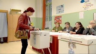 Hungarians declare their hopes during elections [upl. by Esialb]