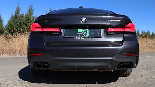 BMW M550I FULL SOUND VIDEO  DONUTS [upl. by Leia]