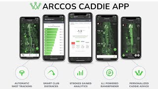 Arccos CADDIE App FEATURES [upl. by Heid]