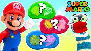 Fizzy and Phoebe Help Super Mario Collect Gold Coins amp Surprises  Funny Stories for Kids [upl. by Ozner]