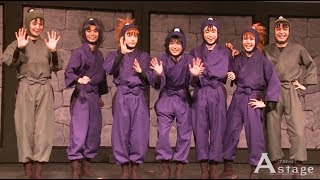 ミュージカル「忍たま乱太郎」第8弾 再演がんばれ五年生！技あり、術あり、初忍務！！ 囲み取材 [upl. by Maurita965]