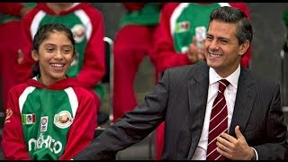 Peña Nieto reconoció a Campeones infantiles de basquet [upl. by Crabb137]