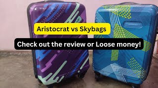 Aristocrat Trolley Bag vs Skybags [upl. by Chatterjee747]