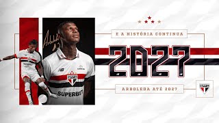 ARBOLEDA ATÉ 2027  SPFC PLAY [upl. by Shuping36]