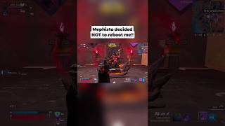 Mephisto Decided NOT to Reboot Me Fortnitemares 2024 Update😲 Fortnite Shorts [upl. by Aihsenod]