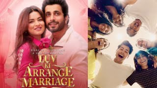 Avneet Kaur reveals poster for her latest movie Luv Ki Arrange Marriage Siddharth Nigam Amazing vid [upl. by Ydolem]