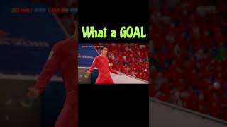 What a goal by Ronaldo fifa football goat gamingronaldo [upl. by Erdreid56]