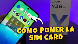 VIVO Y38 5G ☑️ Instalar La SIM CARD y MICRO SD📲 vivoy35 vivoy355G simcard microsdcard [upl. by Tommy]