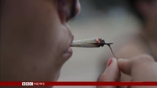 URUGUAY FIRST COUNTRY TO LEGALISE MARIJUANA  BBC NEWS [upl. by Benedic178]