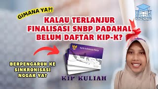 Pastikan DAFTAR KIPK DULU baru DAFTAR SNBP 2024 ‼️Cara Sinkronisasi Akun KIPK amp SNBP 2024 [upl. by Namya]