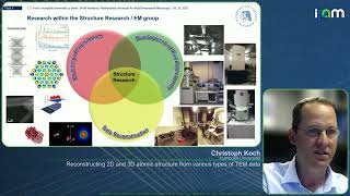 Christoph Koch  Reconstructing 2D and 3D atomic structure from various types of TEM data [upl. by Anilak]