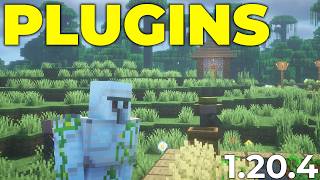 Minecraft 1204 Plugins You NEED To Try [upl. by Annawak]