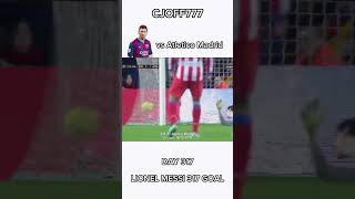 Messi Goal vs Atletico Madrid [upl. by Lorola]