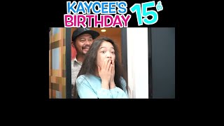 KAYCEES 15TH BIRTHDAY [upl. by Weinberg]