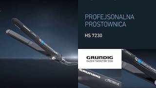 Prostownica Grundig Catwalk Collection HS 7230 [upl. by Afatsum]