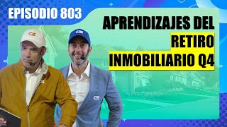 APRENDIZAJES DEL RETIRO INMOBILIARIO Q4 ☕🏠 Cafecito Inmobiliario 803 [upl. by Marv]