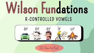 Fundations RControlled Vowels Drill  Practice [upl. by Germin322]