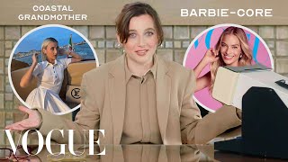 Emma Chamberlain Rates the Years Top Fashion Trends  Vogue [upl. by Shig341]