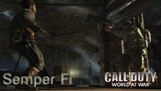 Call of Duty World at War Part 1 quotSemper Fiquot [upl. by Yolane]