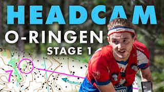 ORINGEN 2024 STAGE 1 ⎸ Headcam Orienteering M21 Elite [upl. by Holly-Anne]