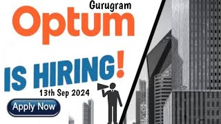 OPTUM IS HIRING clinicalinvestigator gurugramoptum MNC job 2024 [upl. by Amihsat464]