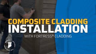 How To Install Composite Cladding  Fortress Building Products [upl. by Tirrell466]