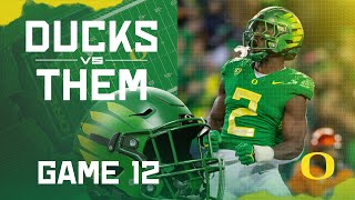 Ducks vs Them  2023 Oregon Football Game 12 Cinematic Recap [upl. by Inoliel754]