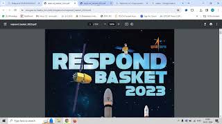 How to submit project proposals of ISRO present in Respond Basket 2023 [upl. by Modla]