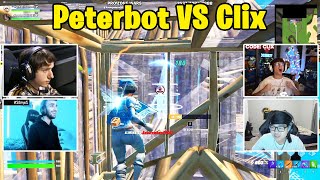 Clix amp Khanada VS Peterbot amp ZaynSzn 2v2 TOXIC Fights [upl. by Tamaru]