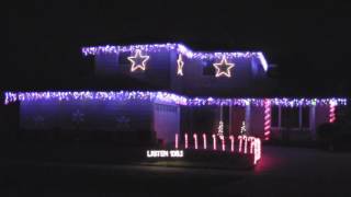 Light Of Christmas  DJ Frank Holiday Light Show 2016 [upl. by Kcirrej427]