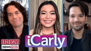 EXCLUSIVE  Why iCarly Cast Was HESITANT To Reboot The Show [upl. by Readus]