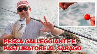 PESCA GALLEGGIANTE E PASTURATORE AL SARAGO [upl. by Memory]