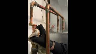 Water heater not heating for heat plumbing hvac hvacmaintenance plumber heatingsolution asmr [upl. by Aiekahs463]