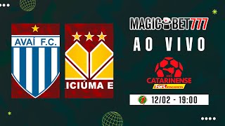 ASSISTIR JOGO COMPLETO AVAÍ X CRICIÚMA AO VIVO  7ª RODADA  CATARINENSE SÉRIE A 2024 [upl. by Barnard]