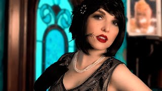 ASMR 1920s Flapper FLIRTS with You roleplay  soft spoken personal attention f4a [upl. by Notffilc]