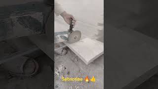 Marble stone cutting marblecutting [upl. by Aidyl167]