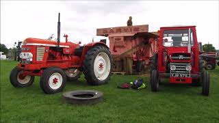 Garvie Theshing Mill at Kelso Show 2017 [upl. by Aynotal788]