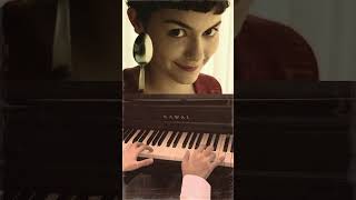 Amélie Theme  piano cover La valse dAmelie piano pianocover shorts [upl. by Nepean]