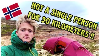 SOLO Hiking HARDANGERVIDDA Nationalpark OFF SEASON  EXTREME WILDERNESS [upl. by Moriarty]