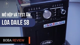 Mở Hộp Test Âm Thanh Loa Karaoke Bluetooth Daile S8 [upl. by Aramanta]