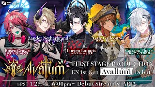 【TEASER】Avallum VTuber Debut 2728 Jan  Debut Program on 2728 Jan  FIRST STAGE PRODUCTION EN [upl. by Narib]